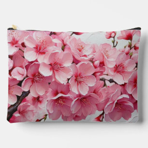 Elegante roze kersenbloesem bloemen etui