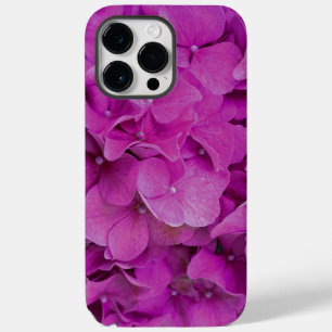 Elegante roze magenta floral hortensia rozen Case-Mate iPhone 14 pro max hoesje