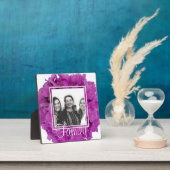 Elegante roze magenta floral hortensia rozen fotoplaat (Insitu)