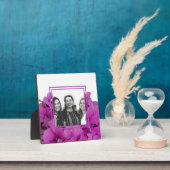 Elegante roze magenta floral hortensia rozen fotoplaat (Insitu)