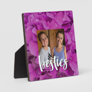 Elegante roze magenta floral hortensia rozen fotoplaat