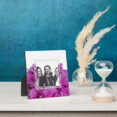 Elegante roze magenta floral hortensia rozen fotoplaat (Insitu)