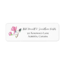 Elegante Roze Magnolia Tuin Adres
