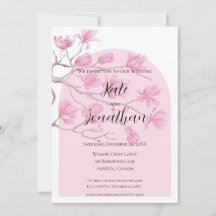 Elegante Roze Magnolia Tuin