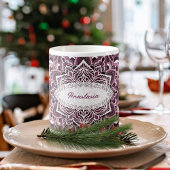 Elegante Roze Mandala Mok