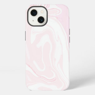 Elegante Roze Marmeren Achtergrond iPhone 13 Hoesje