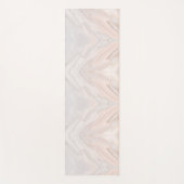 Elegante roze marmeren yogamat voor stijlvolle tra (Voorkant)