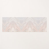 Elegante roze marmeren yogamat voor stijlvolle tra (Voorkant (horizontaal))