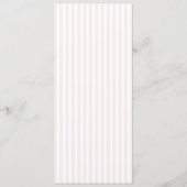Elegante Roze Menu Sjabloon (Achterkant)