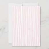 Elegante Roze Met de Hand Getekende Boog Elke Leef Kaart (Achterkant)