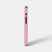 Elegante Roze Naam Persoonlijk iPhone Hoesje (Linkerkant)