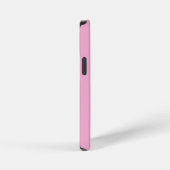 Elegante Roze Naam Persoonlijk iPhone Hoesje (Rechterkant)