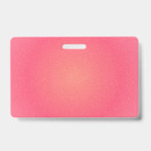 Elegante Roze Naambadge Badge (Achterkant)