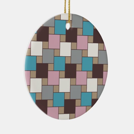 Elegante roze nectar keramisch ornament (Rechts)