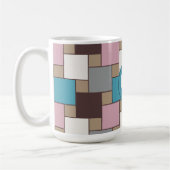 Elegante roze nectar koffiemok (Links)