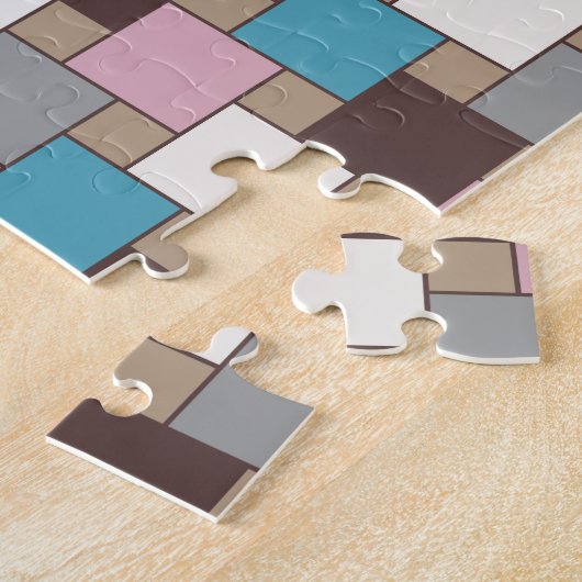 Elegante roze nectar legpuzzel (Zijkant)