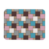 Elegante roze nectar magneet (Horizontaal)