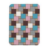 Elegante roze nectar magneet (Verticaal)