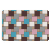 Elegante roze nectar magneet (Horizontaal)