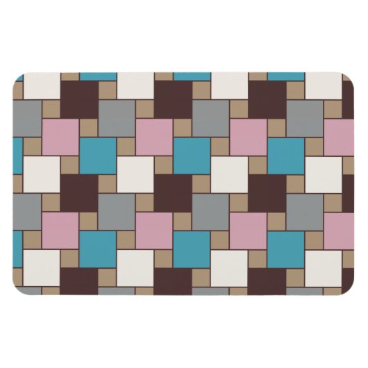 Elegante roze nectar magneet (Horizontaal)