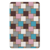 Elegante roze nectar magneet (Verticaal)