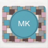 Elegante roze nectar muismat (Voorkant)