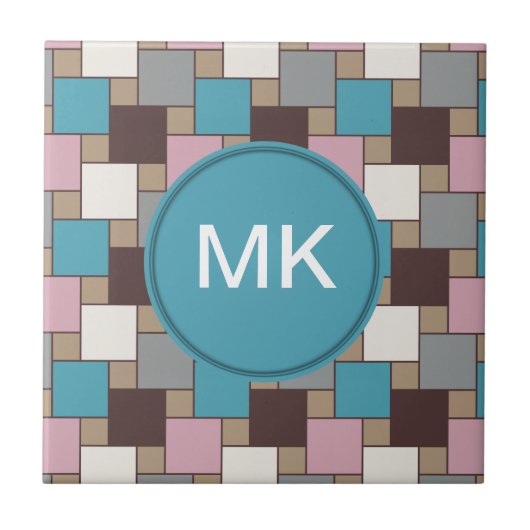 Elegante roze nectar tegeltje (Voorkant)