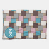 Elegante roze nectar theedoek (Horizontaal)