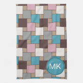 Elegante roze nectar theedoek (Verticaal)