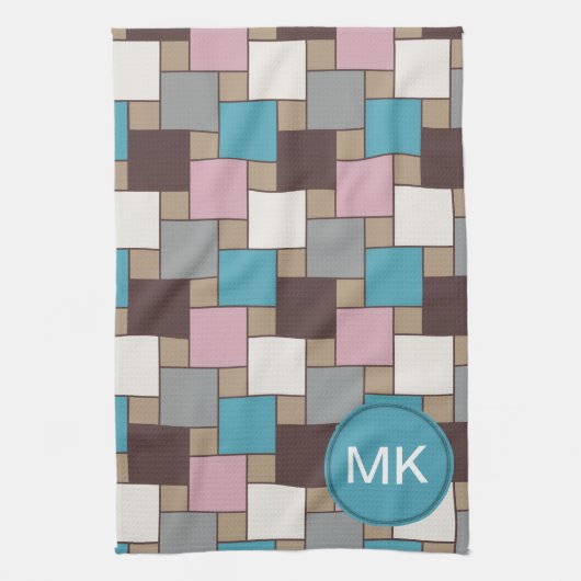 Elegante roze nectar theedoek (Verticaal)