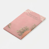 Elegante Roze Olijftak Post-it® Notes (Schuin)