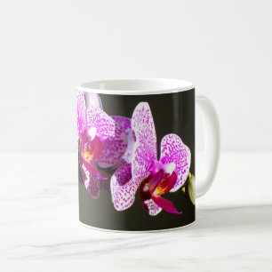 Elegante Roze Orchideeën tropische bloem Koffiemok