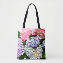 Elegante roze paarse blauw bloemenboeket hortensia