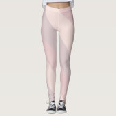 Elegante roze Paarse crème Sjabloon pastel kleuren Leggings (Voorkant)