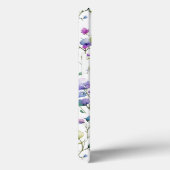 Elegante roze paarse waterverf wilde bloemen Case-Mate iPhone case (Achterkant / Rechts)