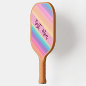 Elegante Roze Pastel Douce Geschenk voor Moeder of Pickleball Paddle (Links)