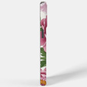 Elegante Roze Pioen Bloemige Hoes (Achterkant / Rechts)