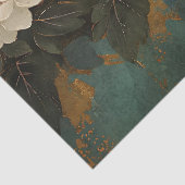 Elegante  Roze Pioenen Floral Art Decoupage Tissuepapier (Detail)