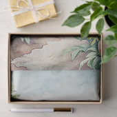 Elegante  roze pioenen tuin rijstpapier tissuepapier (Geschenk)