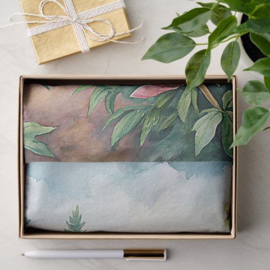 Elegante  roze pioenen tuin rijstpapier tissuepapier (Geschenk)