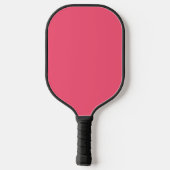 Elegante Roze Ree- gemêleerde Kerst- Pickleball Paddle (Achterkant)