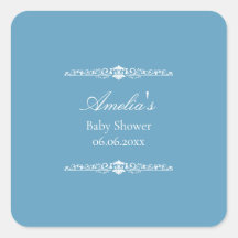Elegante Roze Regency Stijl Baby Shower