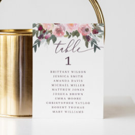 Elegante roze roos. Bloemenbruiloft zitgrafiek Kaart