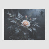 Elegante Roze Roos Decoupage Tissuepapier (Voorkant)
