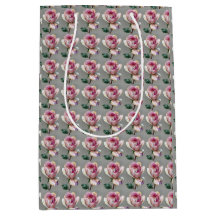 Elegante Roze Roos Impasto Bloem Gemiddelde Cadeau