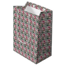Elegante Roze Roos Impasto Bloem Gemiddelde Cadeau