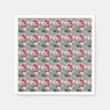 Elegante Roze Roos Impasto Bloemige Bruiloftspapie