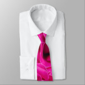 Elegante Roze Roos Stropdas (Gebonden)