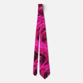 Elegante Roze Roos Stropdas (Achterkant)