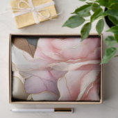 Elegante Roze Rose Decoupage & Gift Wrap Tissuepapier (Geschenk)